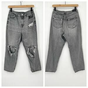 American Eagle Outfitters Gray Straight Leg Jeans